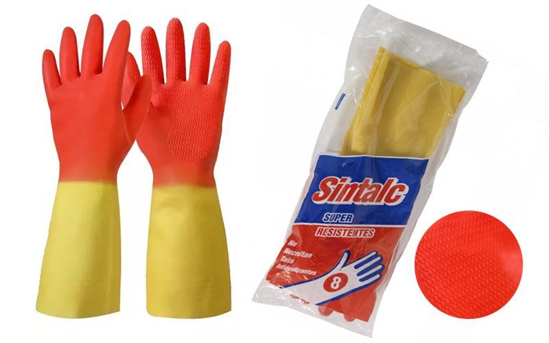 Guantes Super Resistentes SINTALC de látex natural